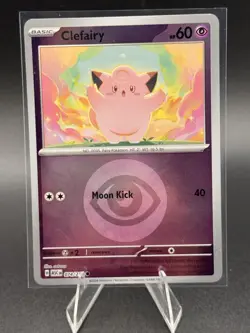 Clefairy Pokemon TCG Ascended Heroes Reverse Holo Psychic Energy 74/217 NM - Image 1