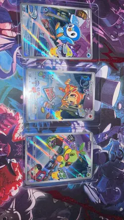 Pokemon First Partner Illustration Rare Turtwig Chimchar Piplup 30th Anniversary - Image 1