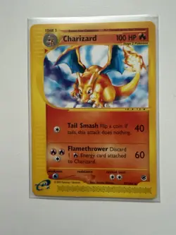 Charizard - 39/165 - Pokemon Expedition Non-Holo Rare Card LP - Image 1