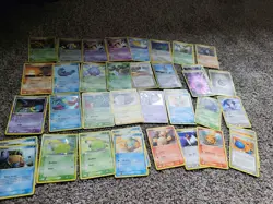 pokemon cards EX series (EX8-EX15) - mixed lot - mild but visible wear - Image 1