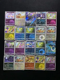 Pokemon S.Chinese Gem CBB2C 08 10/14 01 12/15 Glaceon Master Ball Lot*20 BL25 - Image 2