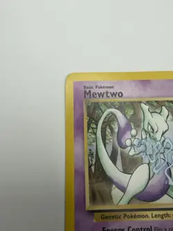 Pokemon TCG Mewtwo 12 WOTC Black Star Promo Christopher Rush 1998 - Image 2