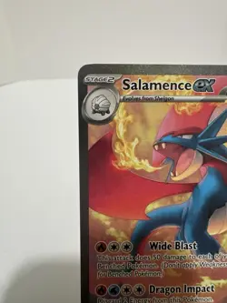 Pokemon TCG Salamence EX Journey Together Special Illustration Rare Card 187/159 - Image 2
