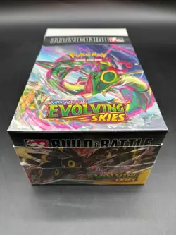 Pokemon TCG Evolving Skies Build & Battle Box Display Sealed - Image 1