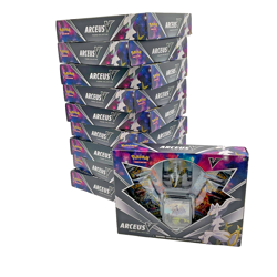 Lot of (10) Pokemon TCG Arceus V Figure Collection Boxes Sealed - Image 1