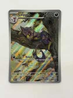 Pokemon TCG Liepard 137/086 Illustration Rate White Flare Mint Liepard - Image 1