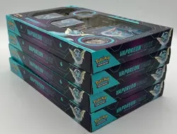 Lot of (4) Pokemon TCG Vaporeon VMAX Premium Collection Boxes Sealed - Image 4
