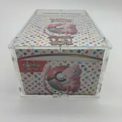 Pokemon TCG Scarlet & Violet 151 Booster Bundle Display Sealed w/ Acrylic Case - Image 1