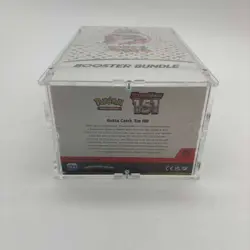 Pokemon TCG Scarlet & Violet 151 Booster Bundle Display Sealed w/ Acrylic Case - Image 4