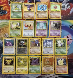 Vintage Pokemon Card Lot WOTC Holo Fire Eevee Ditto Togetic - Image 1