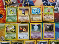 Vintage Pokemon Card Lot WOTC Holo Fire Eevee Ditto Togetic - Image 2