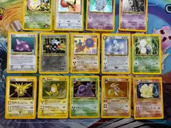 Vintage Pokemon Card Lot WOTC Holo Fire Eevee Ditto Togetic - Image 3