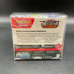 Pokemon TCG Scarlet & Violet Obsidian Flames Booster Box SEALED - Image 2