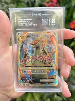TAG 8 Mega Charizard EX #101/108 Pokemon Evolutions English (Read Description) - Image 1