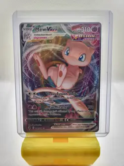 Mew VMAX 114/264 2023 Pokemon World Championships Fusion Strike Variant MP - Image 1