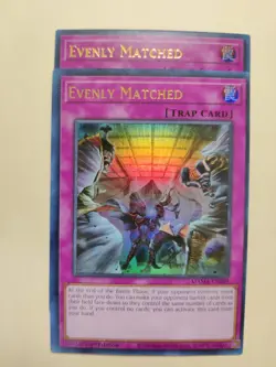 2x Yugioh! Evenly Matched MAMA-EN099 Ultra Rare 1st Ed NM - Image 1