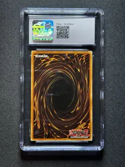 CGC 7 ERROR Yugioh Turbo Warrior #DP08-EN015 NAME SHIFT ERROR! - Image 2