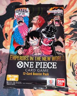 One Piece TCG Booster OP-09 Emperors in the New World ENGL. ( Sealed ) - Image 1