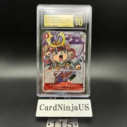 CGC 10 PRISTINE Tony Tony Chopper Parallel ST01-006 C 25th Edition ONE PIECE 115 - Image 1