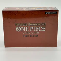 FACTORY SEALED ONE PIECE TREASURE BOOSTER SET BOX DISPLAY CASE ENGLISH - Image 3