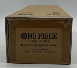 One Piece Card Game English Version 1st Anniversary Set Sealed - Image 1