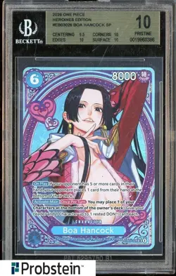 2026 One Piece Heroines Edition #EB03026 Boa Hancock SP BGS 10 PRISTINE - Image 1