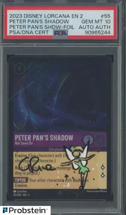 Giulia Riva Signed 2023 Disney Lorcana EN 2 Foil #55 PSA 10 PSA/DNA AUTO - Image 1