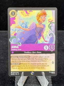 Disney Lorcana-Winterspell-Anna-Soothing Sister-#50-Regular-M/NM - Image 4