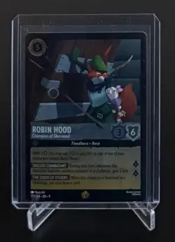 Disney Lorcana - Robin Hood - Champion Of Sherwood - Fabled 177/204 FOIL - Image 1