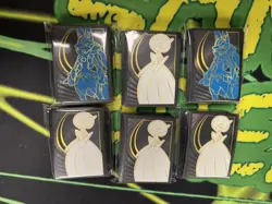 6 packs- Pokemon Mega Evolutions ETB Card Sleeves 65ct. Lucario Gardevoir - Image 1