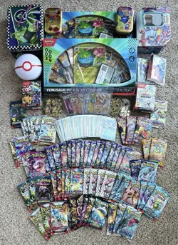 Lot of Pokemon Cards & Tins Bulk Cards 85 Opened Packs Destined Rivals 151 Holo - Image 1