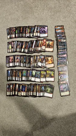 286 World Of Warcraft Trading Card Lot - Image 1