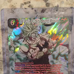 SS Broly Brutality Beyond Measure SPR Foil Dragon Ball Super Card Game NM holo - Image 2