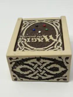 WOTC MTG Magic The Gathering 1995 Painted Polystone Resin Trading Card Deck Box - Image 3