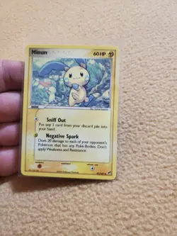 LP/NM Minun 41/107 EX Deoxys Pokemon Card LP/nm w top loader - Image 1