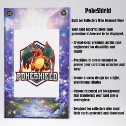 Espeon ex 155/131 Pokemon Display Case • Extended Art • CARD NOT INCLUDED - Image 2