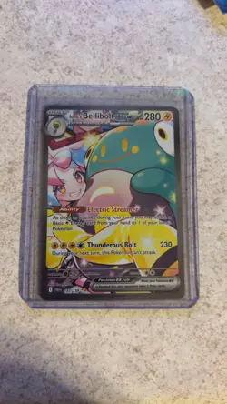 Pokemon Card - Iono's Bellibolt EX 183/159 Journey Together Holo / HP 280 - Image 1