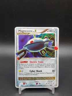 Magnezone LV.X 142/146 Legends Awakened Holo LP Pokemon Card - Image 1