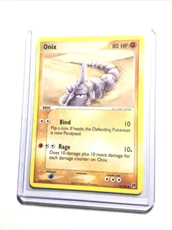 ONIX - 71/100 - EX Sandstorm - NO E-READER - Common - Pokemon Card - NM - Image 1