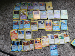 pokemon cards EX series (EX1-EX4) - mixed lot - mild but visible wear - Image 1