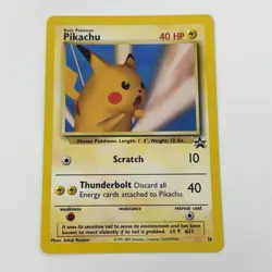 Pokemon Card - Pikachu (SNAP) #26 WoTC Black Star Promo - Image 1