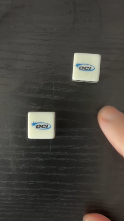 Rare Vintage DCI Duelist MTG Magic Pokemon WotC 6-sided dice - Two (2) - Image 2
