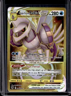 2022 Pokemon SWSH Astral Radiance Origin Forme Palkia VST #208/189 - Image 1
