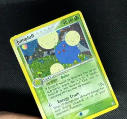 2004 Jumpluff LP+ Holo Rare 11/109 Team Rocket Returns Pokemon TCG Vintage Swirl - Image 2
