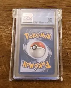 2000 POKEMON 1ST EDITION TEAM ROCKET DARK CHARIZARD HOLO 4/82 CGC 8 Old Label - Image 2