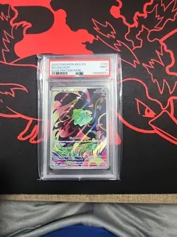 2025 POKEMON MEG EN-MEGA EVOLUTION ILLUSTRATION RARE #133 BULBASAUR PSA 9 - Image 1