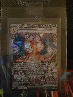 Pokemon Charizard ex 223/197 SV03: Obsidian Flames Special Illustration Rare Ho… - Image 1