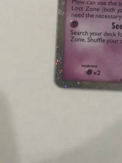 Pokemon Mew Prime Triumphant Ultra Rare Holo 97/102 Basic 2010 - Image 5