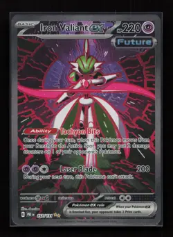 Iron Valiant ex 157/131 Prismatic Evolutions Pokemon NM - Image 1