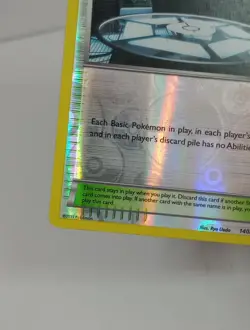 Silent Lab #140 Pokemon Reverse Holo – Primal Clash LP – 2015 Trainer - Image 3